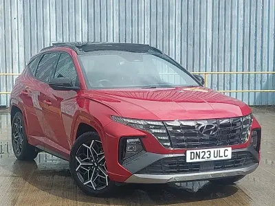 Używany Hyundai Tucson N Line 180 KM (132 kW) 2023 Czerwony SUV