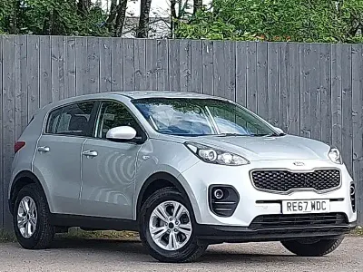 Used Kia Sportage 114 HP (83 kW) 2017 Silver SUV