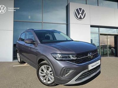 Usado VW T-Cross Life 94 HP (69 kW) 2024 Cinzento SUV