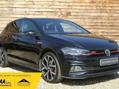 Used VW Polo GTI 200 HP (147 kW) 2019 Black Hatchback