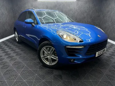 Used Porsche Macan S 2015 Blue SUV