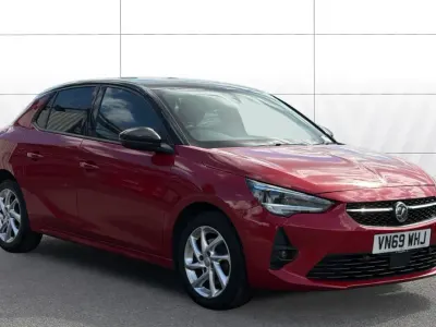 Used Vauxhall Corsa SRi 100 HP (73 kW) 2019 Red Hatchback