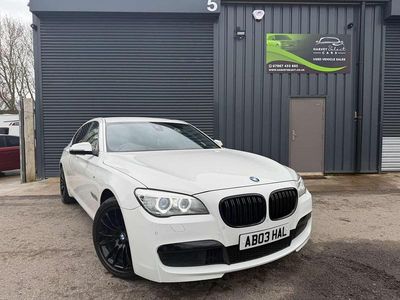 Used BMW 730L M Sport 2013 White Sedan