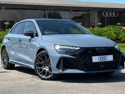 New Audi RS3 Performance 400 HP (294 kW) 2026 Grey Sedan