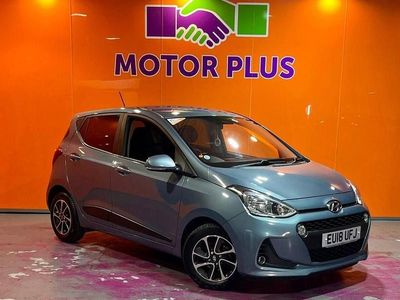 Used Hyundai i10 Premium 66 HP (48 kW) 2018 Blue Hatchback