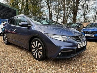 Blue Used 2014 Honda Civic SR Estate | £5,495 (Fair price)