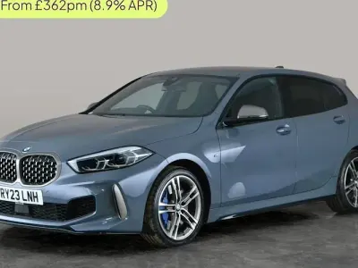 Used BMW M135 Comfort Edition 306 HP (225 kW) 2023 Grey Hatchback