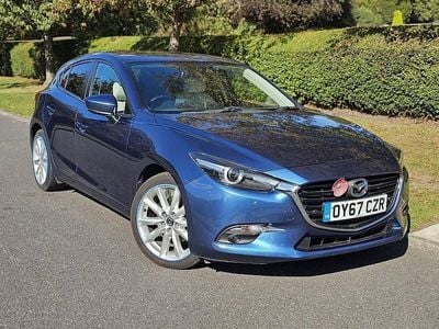 Blue Used 2017 Mazda 3 Inclusive Hatchback | £9,490 (Fair price)