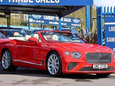 Used Bentley Continental GT Convertible 2021 Red Cabriolet