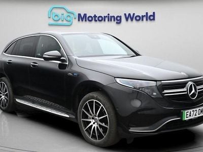 Begagnad Mercedes EQC400 AMG line 300 kW (408 HK) 2022 Svart SUV