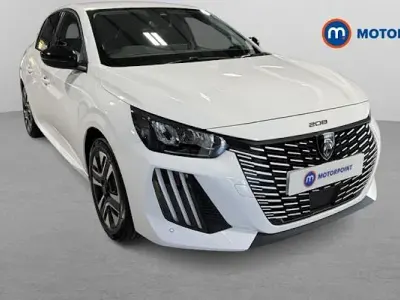 Używany Peugeot 208 Allure 101 KM (74 kW) 2025 Biały Hatchback