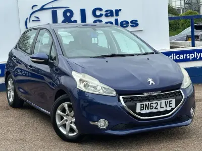 Used Peugeot 208 Active 82 HP (60 kW) 2012 Blue Hatchback