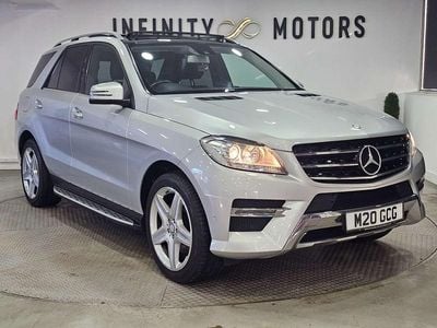 Silver Used 2014 Mercedes ML250 AMG SUV | £14,900 (Fair price)