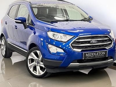 Used Ford Ecosport Titanium 125 HP (91 kW) 2019 Blue SUV