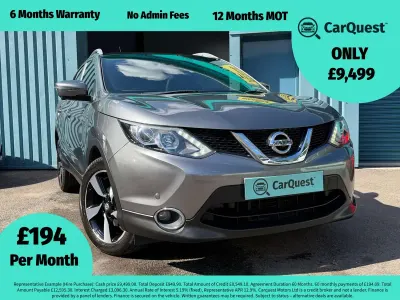 Used Nissan Qashqai N-Vision 110 HP (80 kW) 2017 Grey SUV