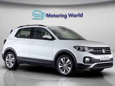White Used 2021 VW T-Cross SE SUV | £12,700 (Fair price)