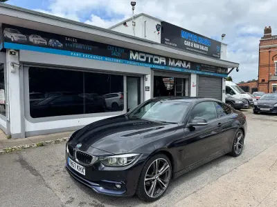 Used BMW 420 Sport Line 190 HP (139 kW) 2017 Black Coupe