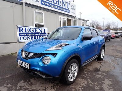 Used Nissan Juke S 110 HP (80 kW) 2018 Blue SUV