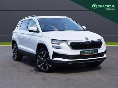Used Skoda Karoq SE L 150 HP (110 kW) 2023 Moon white metallic SUV