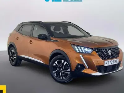 Used Peugeot 2008 GTi 131 HP (96 kW) 2022 Orange SUV