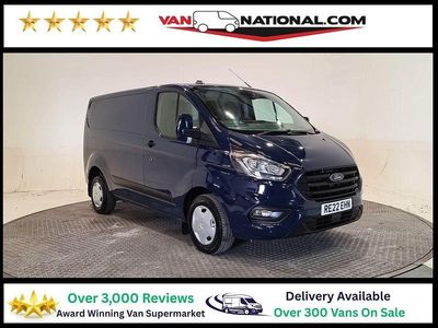 Blue Used 2022 Ford Transit Custom Trend Van | £13,790 (Good price)
