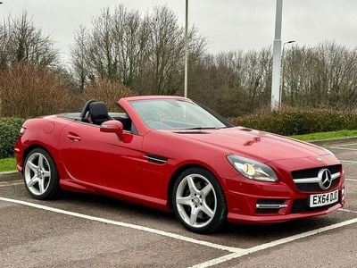 Red Used 2014 Mercedes SLK200 AMG Cabriolet | £13,990 (A bit pricey)