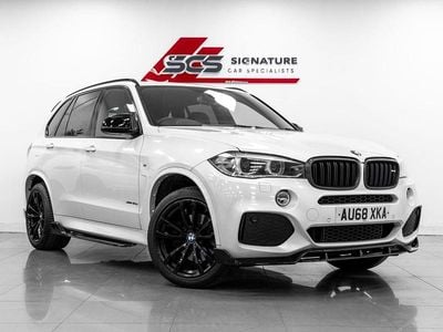 White Used 2018 BMW X5 M Sport SUV | £24,995 (Fair price)