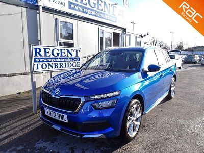 Used Skoda Kamiq SE L Executive 150 HP (110 kW) 2022 Blue SUV