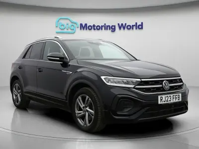 Used VW T-Roc R-line 150 HP (110 kW) 2023 Black SUV