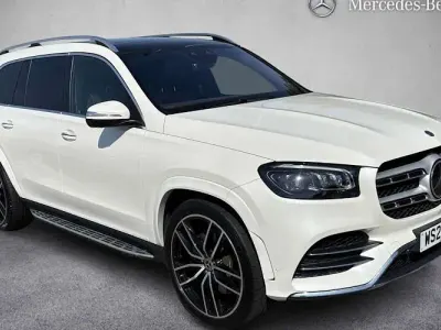 Used Mercedes GLS400 AMG line 330 HP (242 kW) 2021 White SUV
