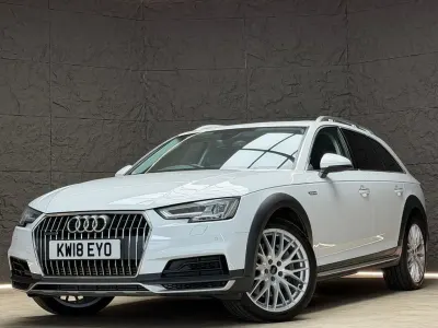 Used Audi A4 Allroad Sport 2018 White Estate