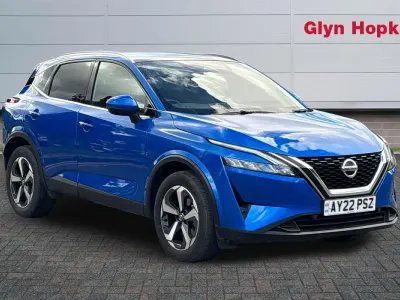 Used Nissan Qashqai N-Connecta 158 HP (116 kW) 2022 Blue SUV