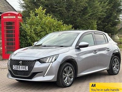 Grey Used 2020 Peugeot e-208 Allure Hatchback | £8,980 (Fair price)