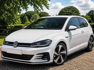 Used VW Golf VII GTD 184 HP (135 kW) 2017 White Hatchback
