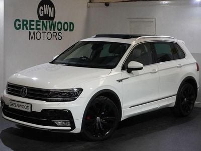 White Used 2017 VW Tiguan R-line SUV | £14,990 (Good price)