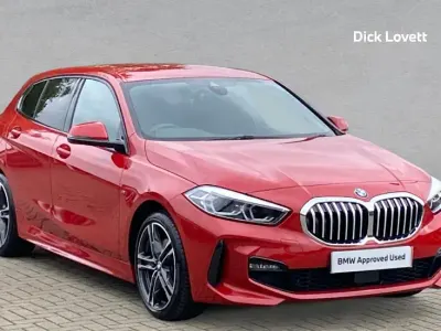 Used BMW 118 M Sport 134 HP (98 kW) 2024 Red Hatchback