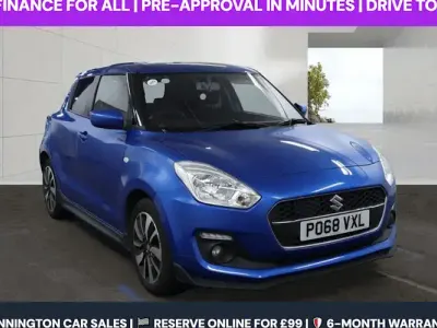 Used Suzuki Swift 90 HP (66 kW) 2019 Blue Hatchback