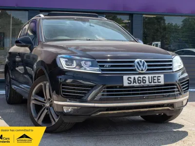 Used VW Touareg R-line Plus 204 HP (150 kW) 2016 Black SUV