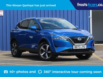 Used Nissan Qashqai N-Connecta 190 HP (139 kW) 2023 Blue SUV