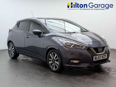 Used Nissan Micra N-Connecta 90 HP (66 kW) 2017 Grey Hatchback
