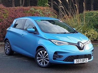 Blue Used 2021 Renault Zoe GT-Line Hatchback | £10,998 (Fair price)