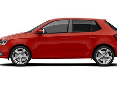Used Skoda Fabia SE 75 HP (55 kW) 2017 Red Hatchback