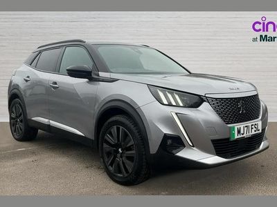 Used Peugeot e-2008 Premium 100 kW (136 HP) 2021 Grey SUV