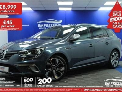 Grey Used 2020 Renault Mégane GT Line GT-Line Estate | £8,999 (Fair price)