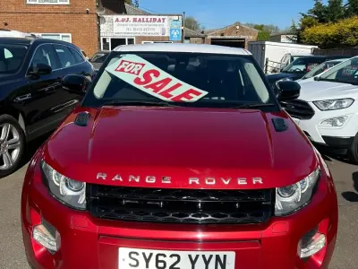 Used Land Rover Range Rover evoque Dynamic 150 HP (110 kW) 2012 Red SUV