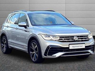 Silver Used 2023 VW Tiguan R-line SUV | £30,050 (Fair price)