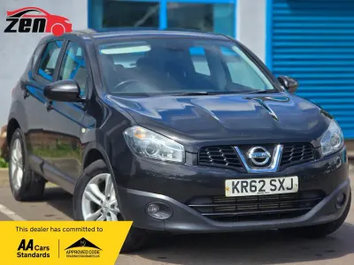 Used Nissan Qashqai Acenta 110 HP (80 kW) 2013 Black SUV