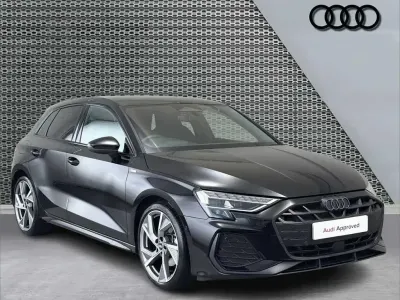 Used Audi A3 Black Edition 147 HP (108 kW) 2025 Black Hatchback