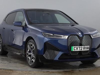 Blue Used 2022 BMW iX M Sport SUV | £48,995 (Fair price)