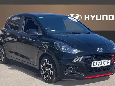 Używany Hyundai i10 N Line 101 KM (74 kW) 2023 Czarny Hatchback